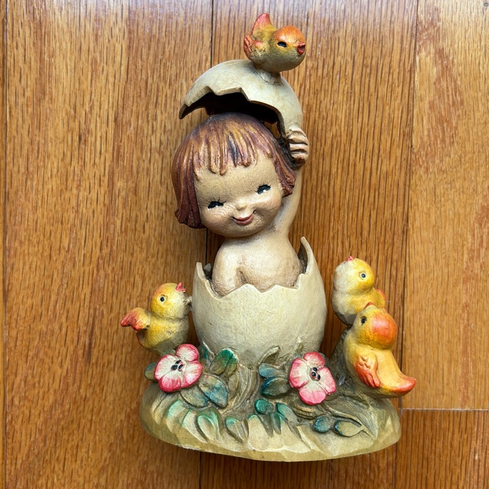 1980’s Anri Egg Baby